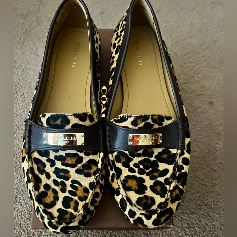 Brand new Coach Frederica loafer